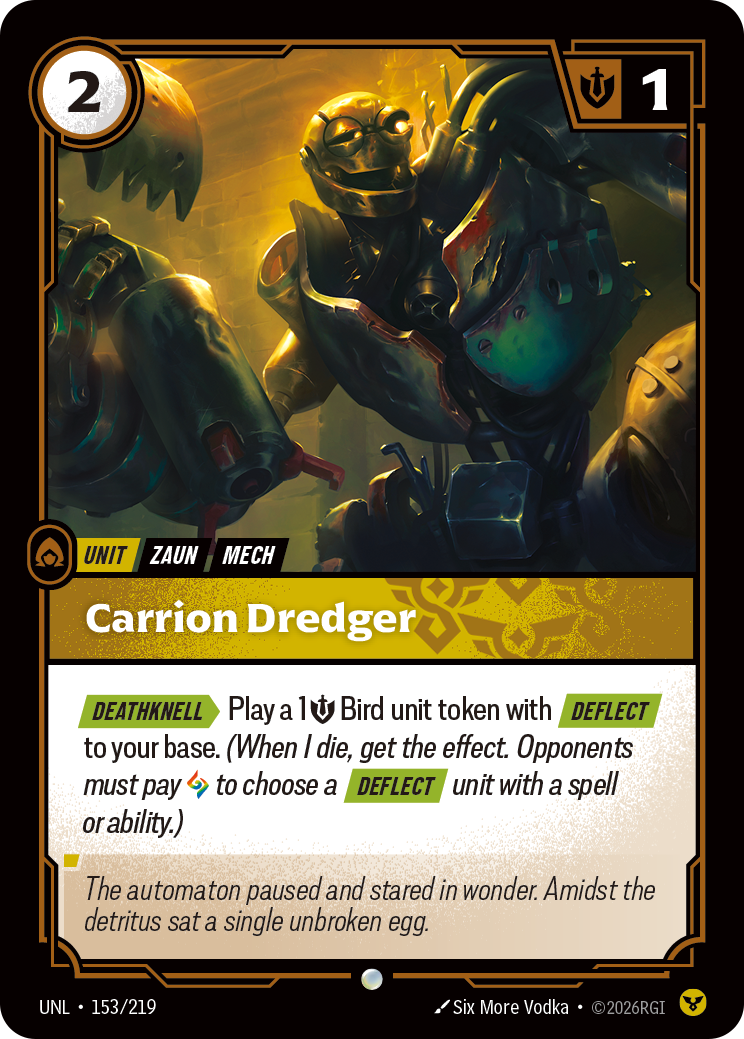 Carrion Dredger — Unleashed — Common — Unit