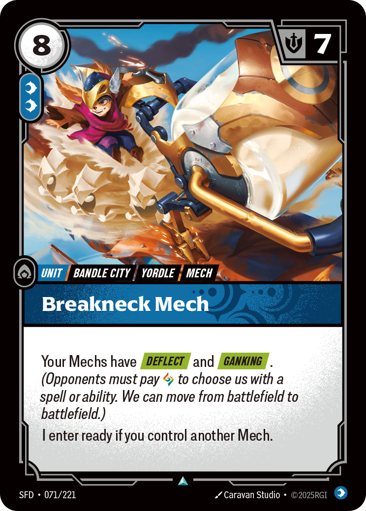 Breakneck Mech — SFD — Uncommon — Unit