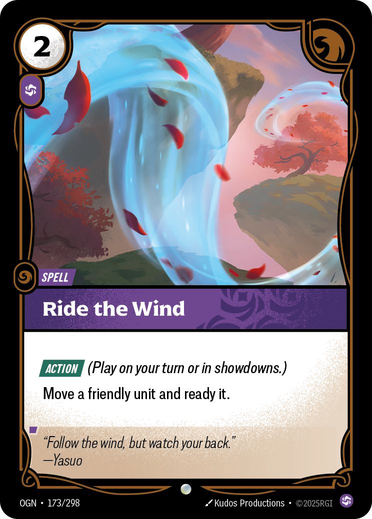 Ride the Wind — Origins — Common — Spell