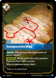 Sumpworks Map — Unleashed — Rare — Gear
