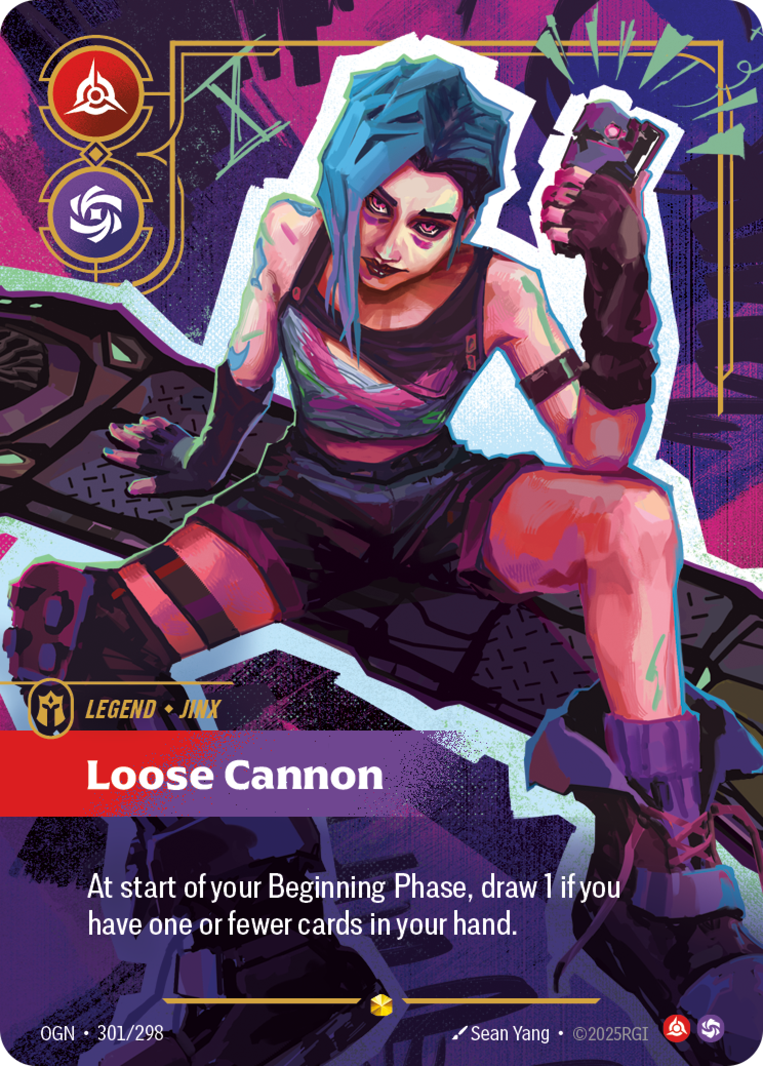 Loose Cannon — Origins — Showcase — Legend