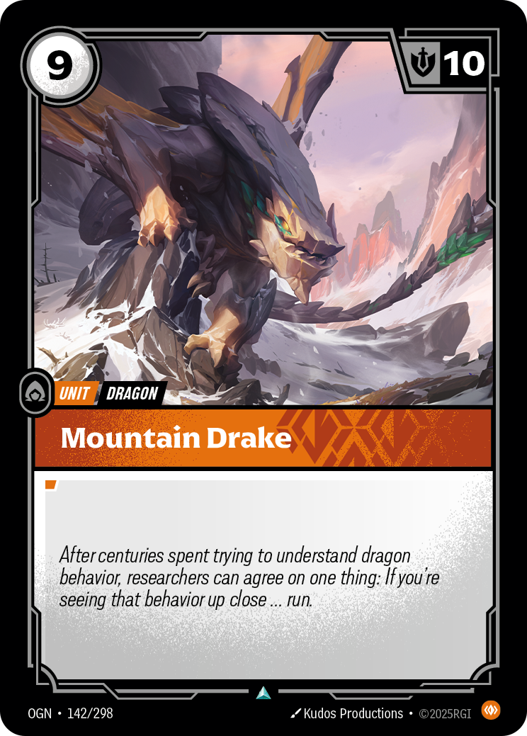 Mountain Drake — Origins — Uncommon — Unit