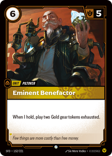 Eminent Benefactor — SFD — Common — Unit