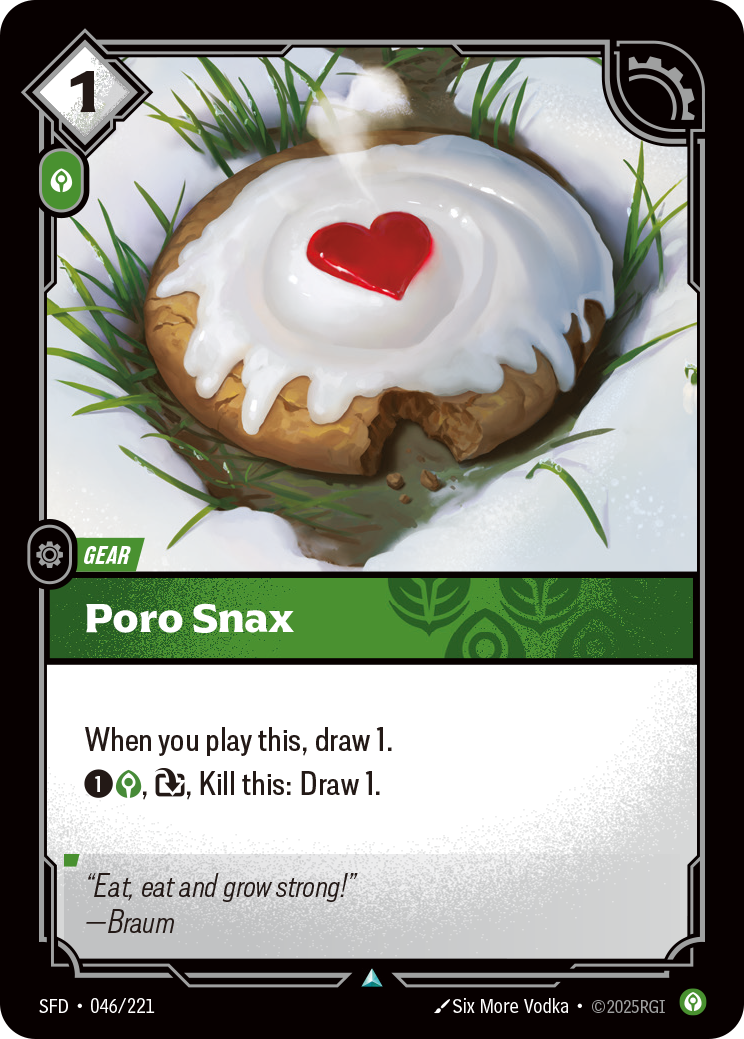 Poro Snax — SFD — Uncommon — Gear