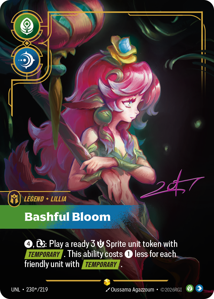 Lillia - Bashful Bloom (Signature) — Unleashed — Showcase — Legend