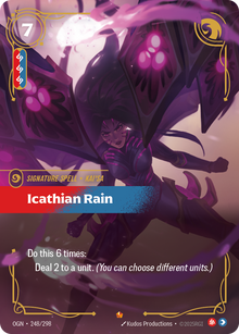 Icathian Rain — Origins — Epic — Spell