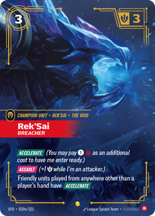 Rek'Sai, Breacher — SFD — Showcase — Unit