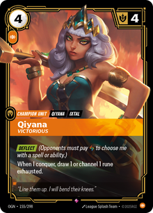 Qiyana, Victorious — Origins — Rare — Unit