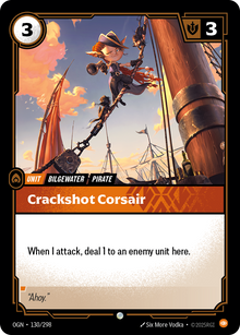 Crackshot Corsair — Origins — Common — Unit