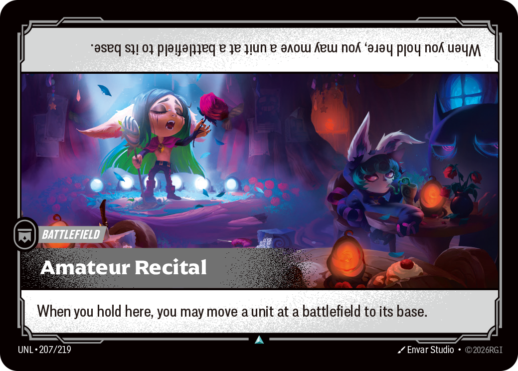 Amateur Recital — Unleashed — Uncommon — Battlefield