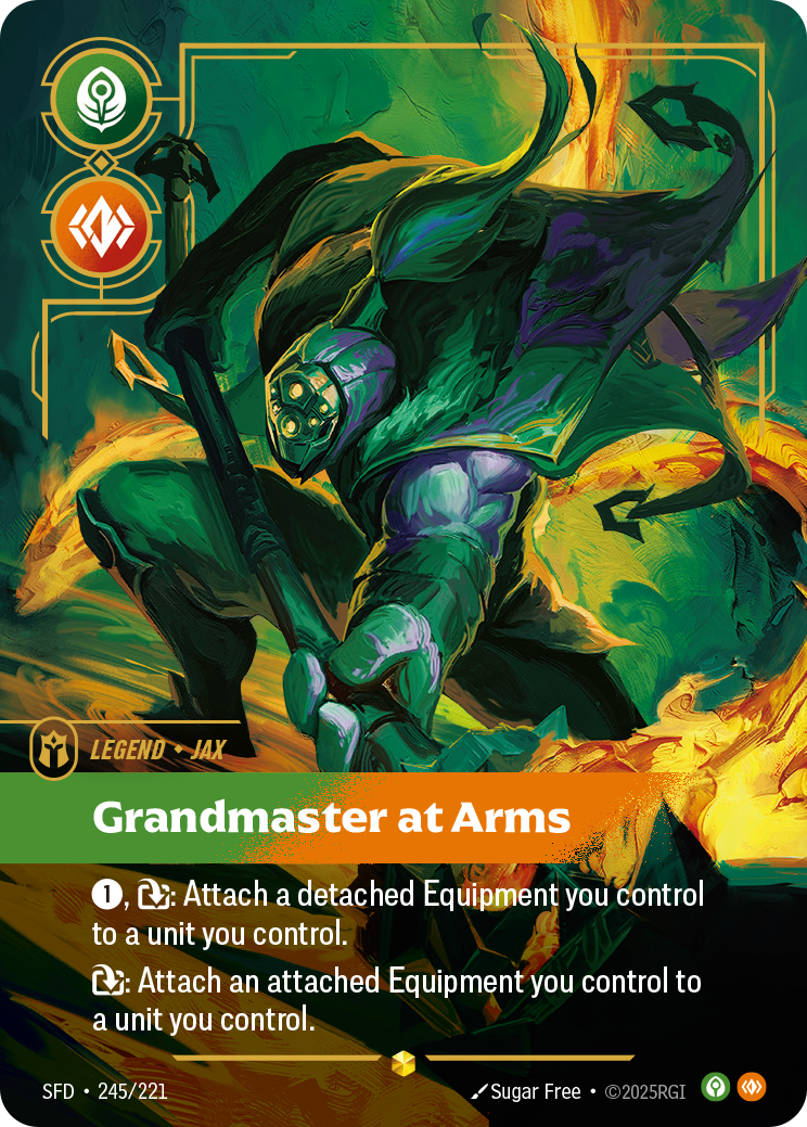 Grandmaster at Arms — SFD — Showcase — Legend