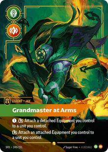 Grandmaster at Arms — SFD — Showcase — Legend