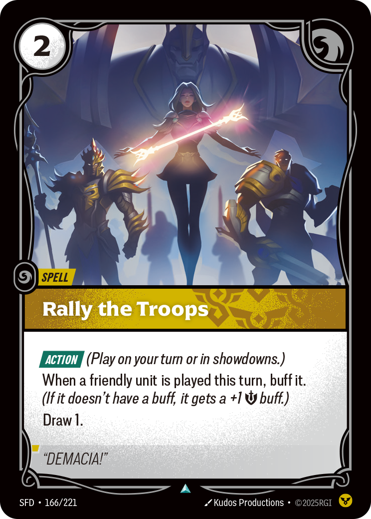 Rally the Troops — SFD — Uncommon — Spell