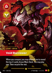 Void Burrower — SFD — Showcase — Legend