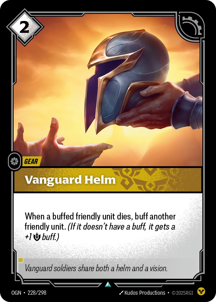 Vanguard Helm — Origins — Uncommon — Gear