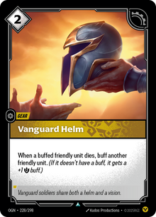 Vanguard Helm — Origins — Uncommon — Gear