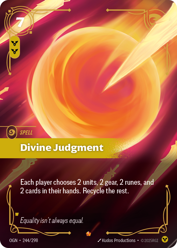 Divine Judgment — Origins — Epic — Spell