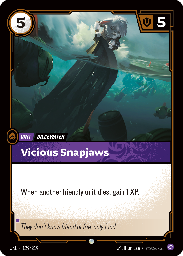 Vicious Snapjaws — Unleashed — Common — Unit
