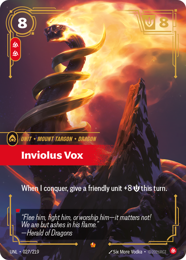 Inviolus Vox — Unleashed — Epic — Unit