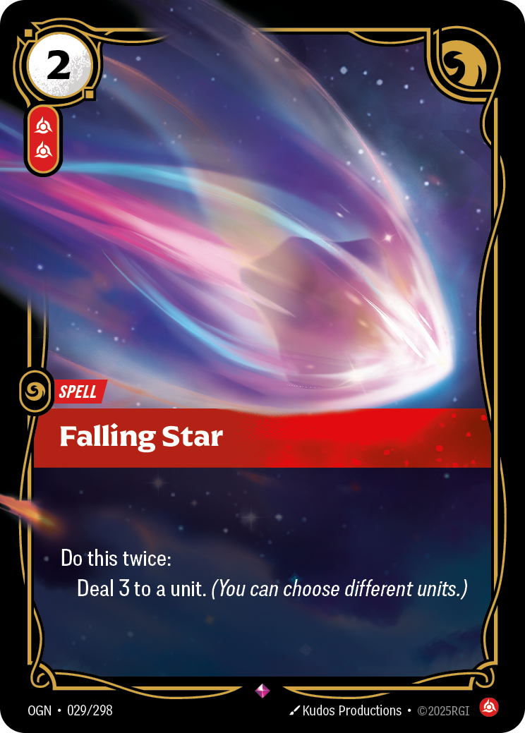 Falling Star — Origins — Rare — Spell