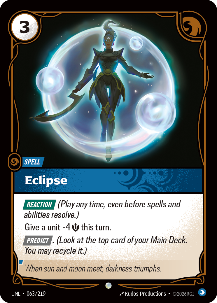 Eclipse — Unleashed — Common — Spell