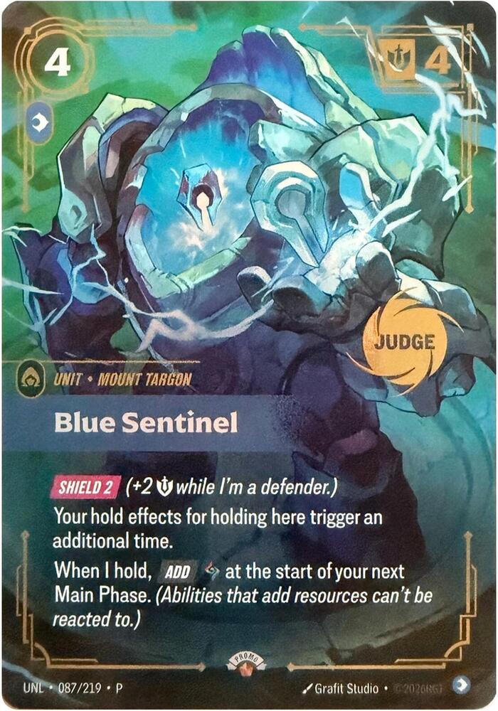 Blue Sentinel JUDGE