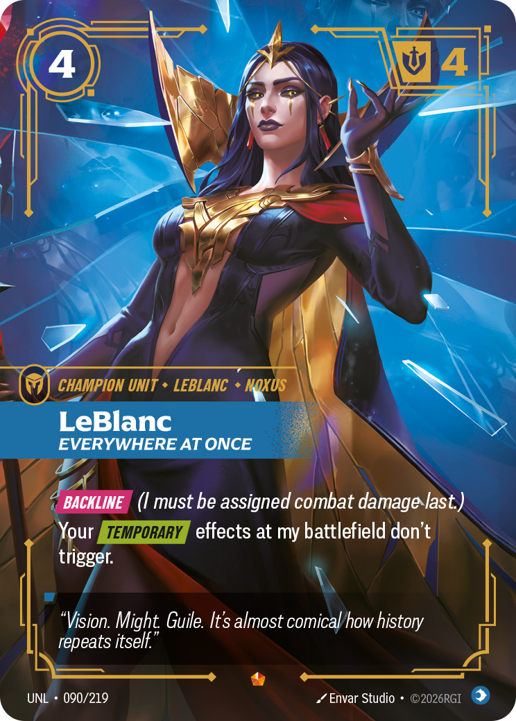 LeBlanc - Everywhere At Once — Unleashed — Epic — Unit