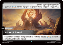 Altar of Blood — Unleashed — Uncommon — Battlefield
