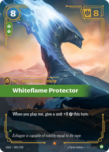 Whiteflame Protector — Origins — Epic — Unit