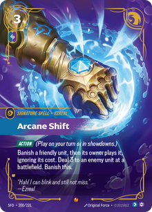 Arcane Shift — SFD — Epic — Spell