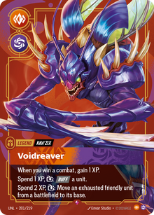 Kha'Zix - Voidreaver — Unleashed — Rare — Legend