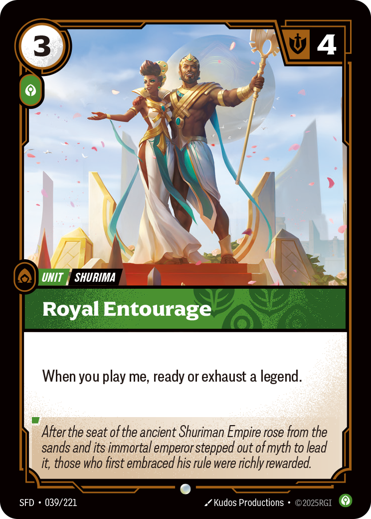 Royal Entourage — SFD — Common — Unit