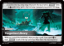 Forgotten Library — Unleashed — Uncommon — Battlefield