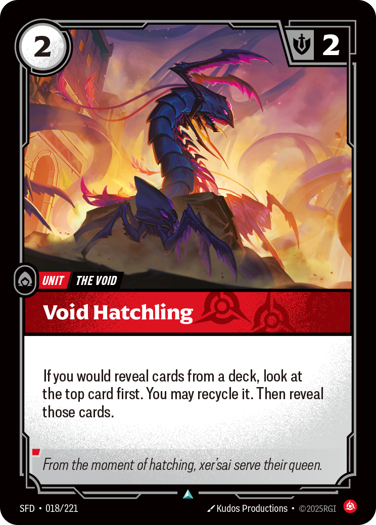 Void Hatchling — SFD — Uncommon — Unit
