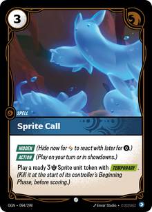 Sprite Call — Origins — Common — Spell