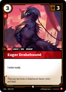 Eager Drakehound — SFD — Common — Unit