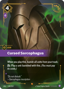 Cursed Sarcophagus — Unleashed — Epic — Gear
