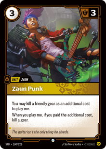 Zaun Punk — SFD — Common — Unit