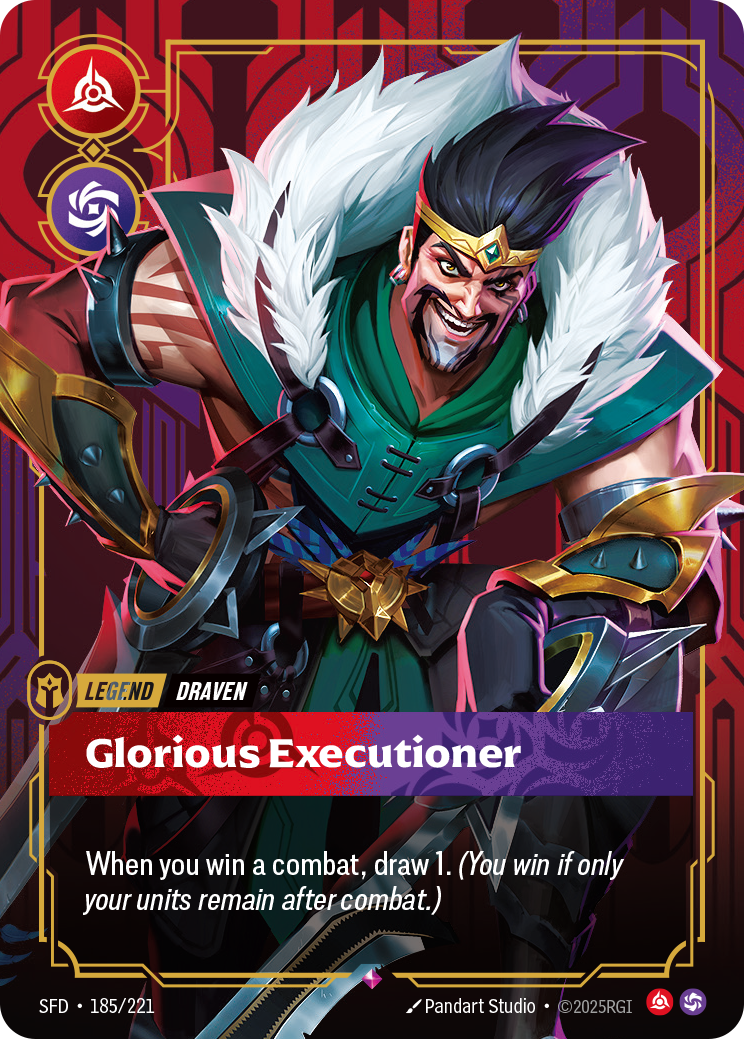 Glorious Executioner — SFD — Rare — Legend