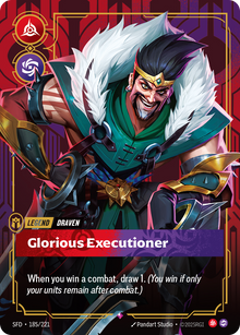 Glorious Executioner — SFD — Rare — Legend