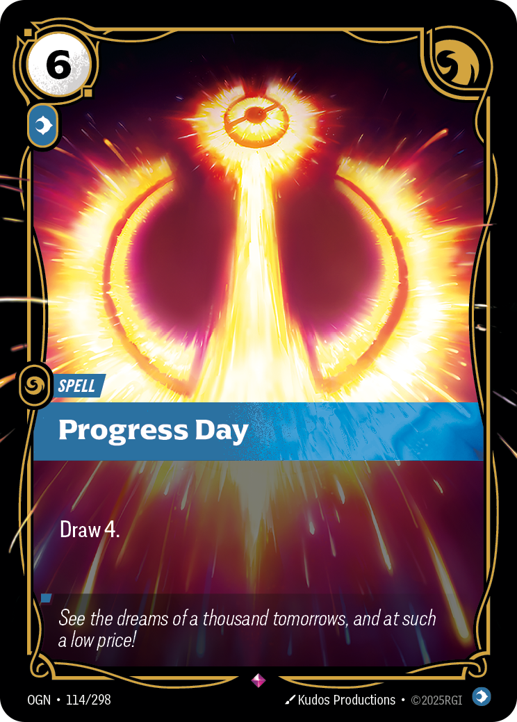 Progress Day — Origins — Rare — Spell