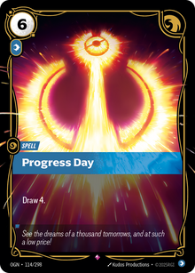 Progress Day — Origins — Rare — Spell