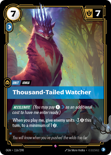 Thousand-Tailed Watcher — Origins — Rare — Unit