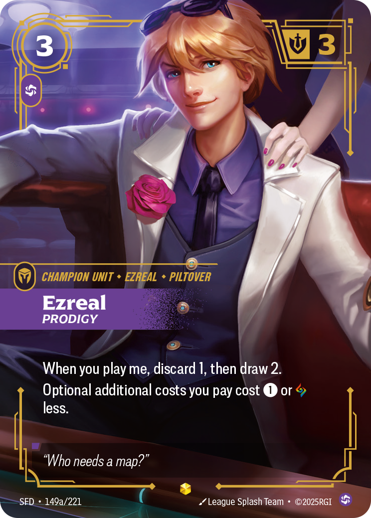 Ezreal, Prodigy — SFD — Showcase — Unit