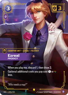 Ezreal, Prodigy — SFD — Showcase — Unit