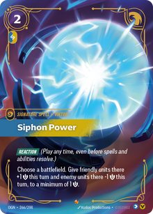 Siphon Power — Origins — Epic — Spell