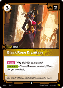 Black Rose Dignitary — Unleashed — Common — Unit
