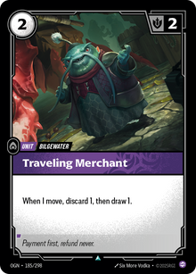 Traveling Merchant — Origins — Uncommon — Unit
