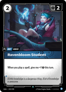 Ravenbloom Student — Origins — Uncommon — Unit