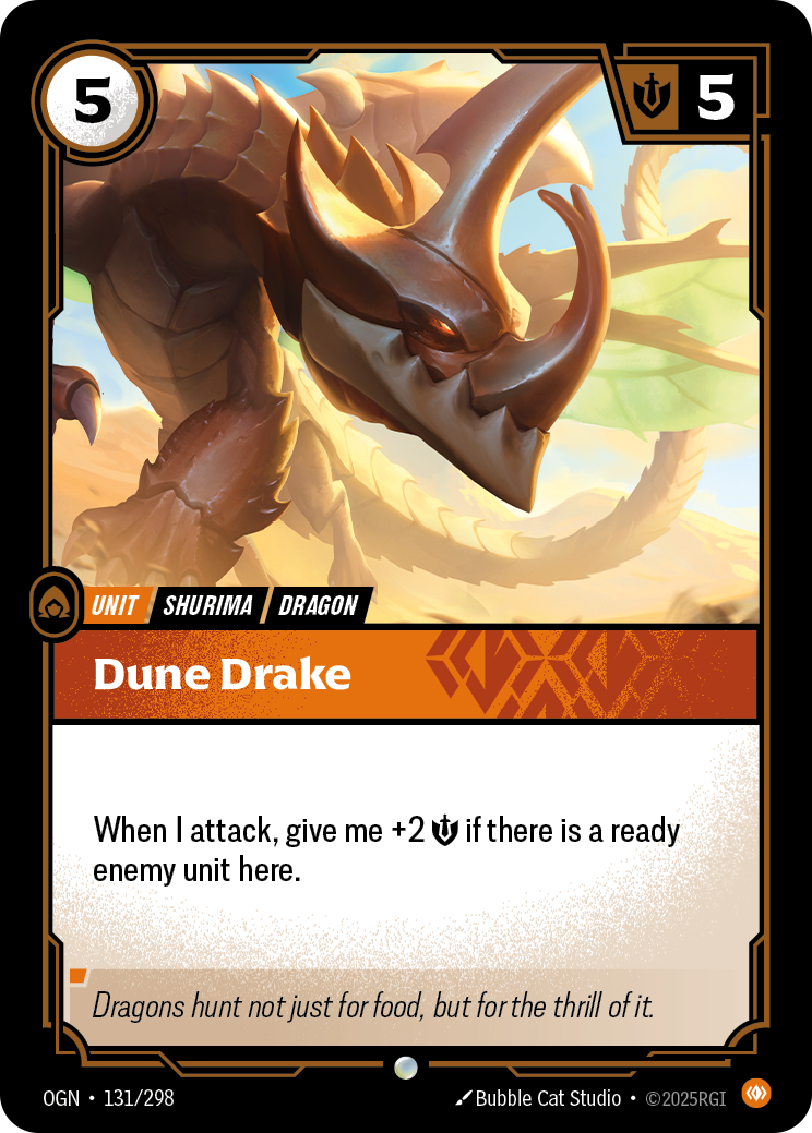 Dune Drake — Origins — Common — Unit